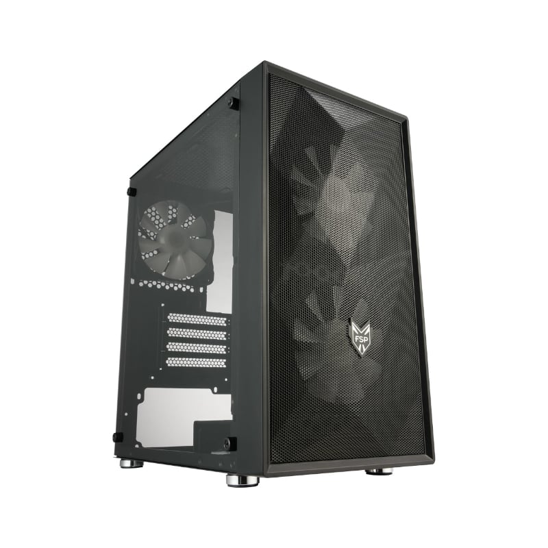 FSP CST130 Basic Micro-ATX
Gaming Chassis – Black